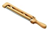 Mountain Woods Adjustable Fiddle Bow Bread Knife Oak Right Handed