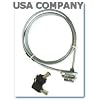 HDE (TM) Notebook Laptop Security Steel Cable Lock with Key