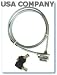 Notebook Laptop Security Steel Cable Lock with Key