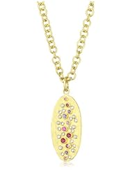 Annie Fensterstock Kiss Necklace