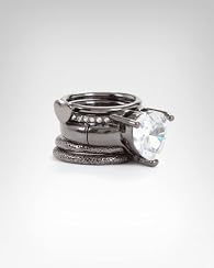 Heart Stackable Ring Set
