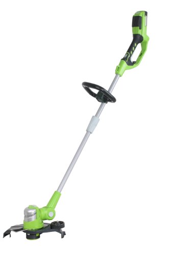 GreenWorks 21282 G-24-Volt 2.0-Amp Hour Cordless Lithium Ion Cut String Trimmer, 12-Inch