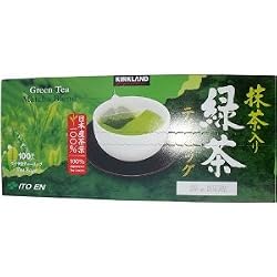 Kirkland Signature Ito En Matcha Blend (Green Tea), 100% Japanese Green Tea Leaves, 100 Tea Bags