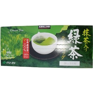 Kirkland Signature Ito En Matcha Blend, 100% Japanese Green Tea Leaves, 100 Tea Bags