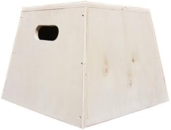 New Plyometric Platform Box Bomba Wood Plyo Box - 16" for Crossfit Training Jump Box Wood Box - Bomba Gear
