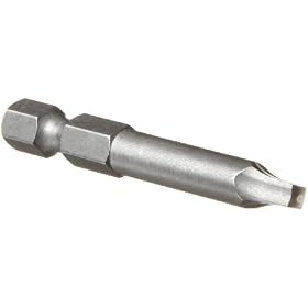 Wera Series 4 868/4 Sheet Metal Bit, Square-Plus # 2 x 50mm blade, 1/4" Drive