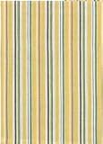 Durable Hand Woven 100% Cotton Yellow Striped Dishtowel 18