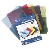 Poly Expanding Pocket Index Dividers, Multicolor, 5-Tab Set CRD84012