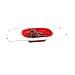 Silicone Knockdown Colander- Red