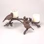 Bird Centerpiece Pillar Candle Holder