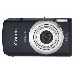Canon - Ixus 210 - Digital Camera - Compact - 14.1 Mpix - Optical Zoom: 5 X - Supported Memory: Mmc, Sd, Sdxc, Sdhc, Mmcplus - Black