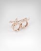 Love Script Double Finger Ring - WEB EXCLUSIVE Product Image