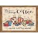 Dimensions Stamped Cross Stitch, Enough Coffee