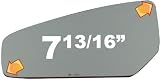 2007 - 2011 NISSAN/DATSUN SENTRA Flat Driver Side Replacement Mirror Glass