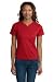 Ladies Crossover V-Neck Tee Shirt
