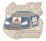Jeff Burton Nascar Coke Car Pin