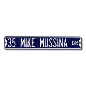 New York Yankees Mike Mussina Ave Sign