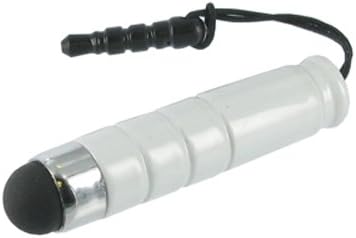 White Mini 35mm Stylus Pointer Pen with Lanyard for Touch Screen Devices L500Q