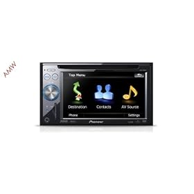 Pioneer AVIC F900BT - Navigation system with DVD player, LCD monitor, digital player and radio