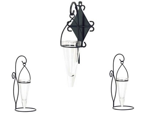 Hanging Glass Vase Set