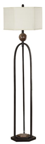 03346 - Hunter / Kenroy Tripoli Floor Lamp