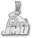James Madison Dukes Solid Sterling Silver ''JMU'' Bulldog Pendant