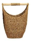 Seagrass Shaped Basket/Toilet Roll Holder Lge
