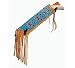 Blue With Paw Print Knife And Sheath - Kevin D. Fast Horse - Oglala/Lakota