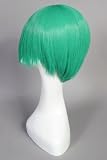 CosplayerWorld Wig Cosplay Left Green 34cm Wig Cosplay Anime Manga Costume Short Shipping Free