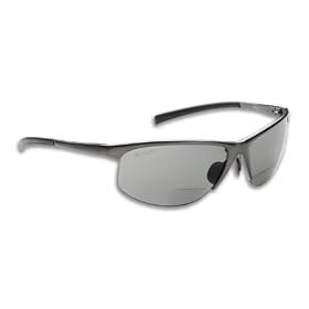 Click here to buy Fisherman Eyewear Gunmetal Semi-Rimless Frame Mantis Bifocal +2.5 Guideline Sunglass.