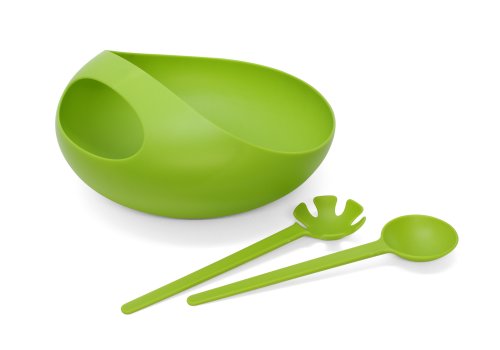 Joseph Joseph Salad Bowl & Servers, Green