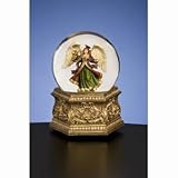 Golden Opulence Angel - Water Globe