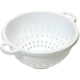 Chef Craft, 5-Quart, Deep Colander, White, 11 by 5 inch