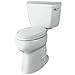 Kohler K-3713-RA-96 Highline Classic Comfort Height Two-Piece Elongated Toilet with 10