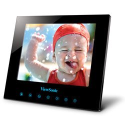 ViewSonic DPG807BK 8-Inch SwifTouch Digital Photo Frame