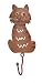 Regal Gift Cat Metal Single Wall Hook Key Rack