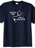 Big Mens Trust Me I'm a Doctor Graphic T-Shirt (Big & Tall and Regular Sizes)