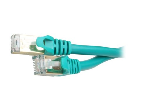 Rosewill 10-Feet Cat 7 Shielded Twisted Pair Networking Cable - Green (RCNC-11036)