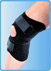 Core Front Closure Wrap-Around Hinged Knee Support
