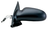 K Source 62588G OE Replacement Mirror 96-02 Saturn S Series Sedan & Wagon, Black, Driver, Side, Manual Remote