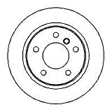 Produkt-Bild: 2 AUTEK Bremsscheiben hinten BMW 3 320i 320d 318i 320Ci 318d 323i 318td 323i2.5 318Ci 328i 318ti 323Ci