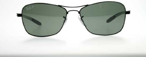 Ray-Ban 8302 Carbon Fibre Mattschwarz 002/N5 Polarisiert