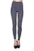 A+D® Womens Soft Full Length Wide Waist Band Modal Knit Leggings