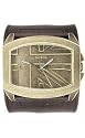 GUESS Black Leather Strap Watch