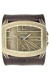 GUESS Black Leather Strap Watch