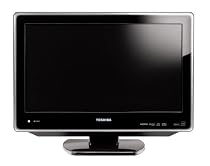 Toshiba 19LV610U 19-Inch 720p LCD TV with Built in DVD Player, Black