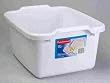 RUBBERMAID 297000, WHITE DISH PAN 15.3 QT, Case of 6