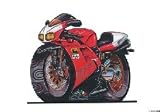 Review The Moneyman  / CHRIS CLARKE RACING Koolart image CERAMIC MUG 608