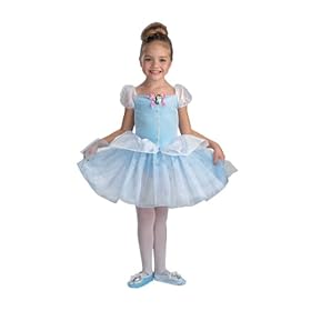 Cinderella Ballerina Toddler Costume (3T-4T) by Disney