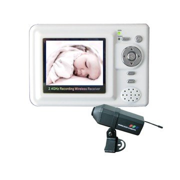 31Ez%2Bowq1cL *RECORDABLE* WIRELESS SPY BABY CAMERA /w 2.5" LCD & MP4 PLAYER